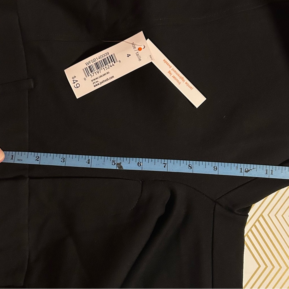 NWT Joe Fresh Black Pants - Picture 6 of 11